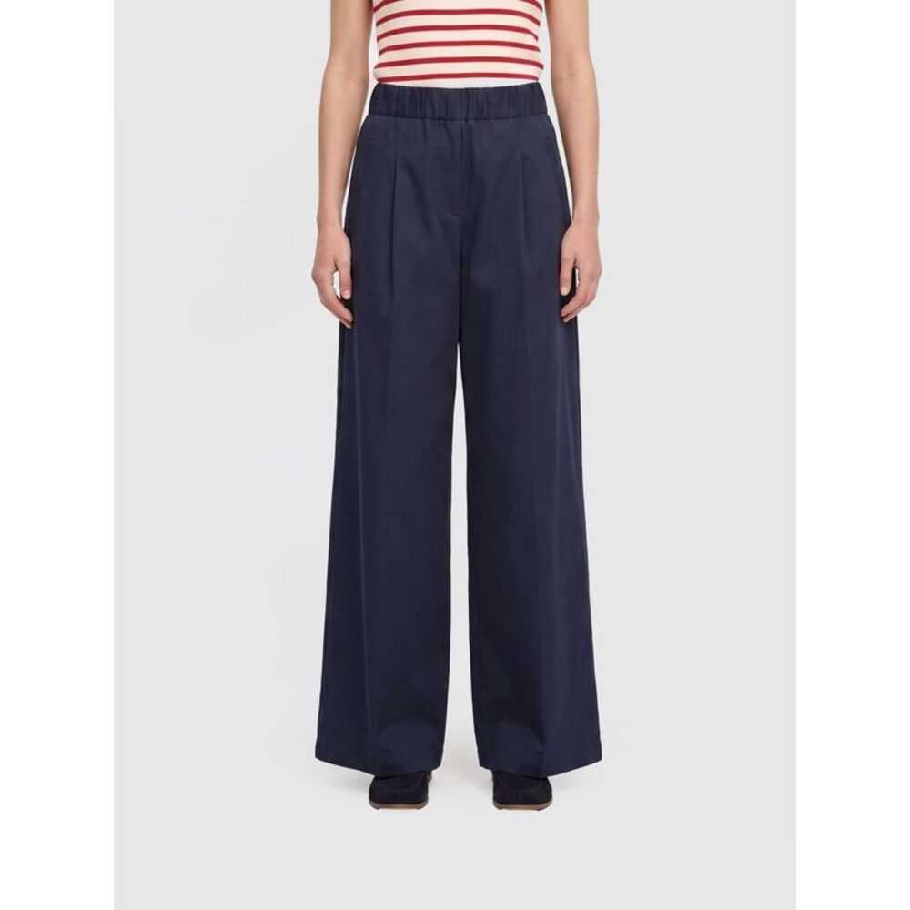 Semicouture Pants Woman Blue